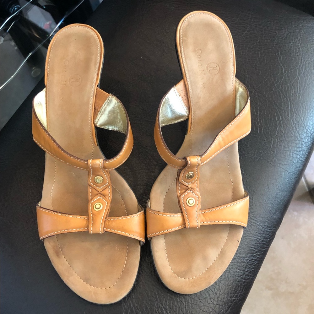 Cole Haan low heel sandals